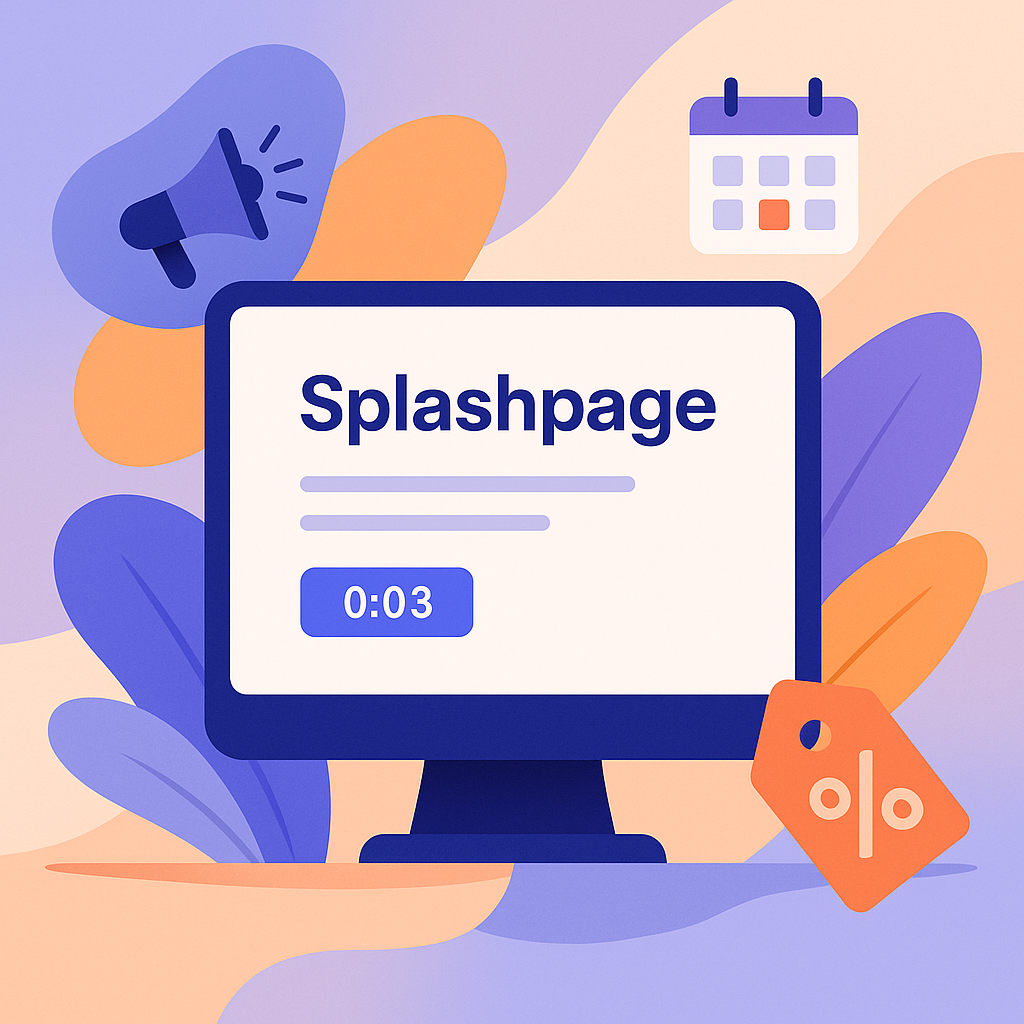 Splashpages with shurl.ch